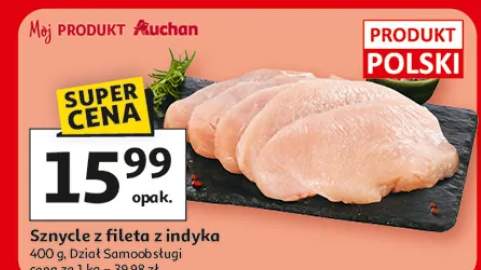 Sznycle z fileta z indyka