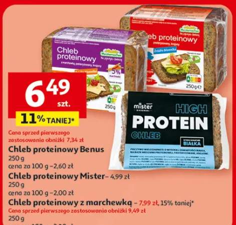 Chleb proteinowy Benus