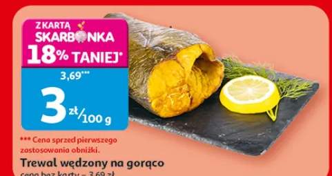 Trewał wędzony na gorąco