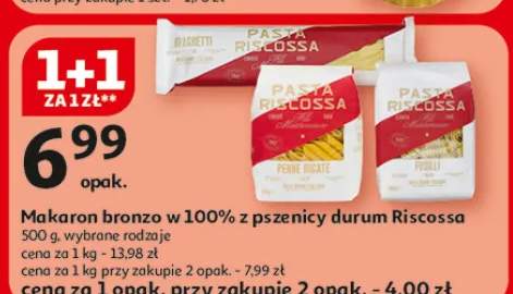 Makaron brązowy w 100% z pszenicy durum wybrane rodzaje