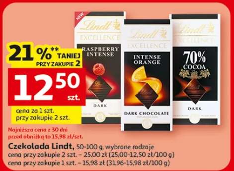 Czekolada Lindt, wybrane rodzaje