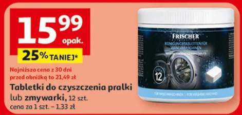 Tabletki do czyszczenia pralki lub zmywarki