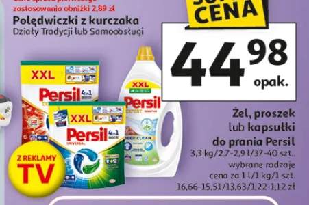 Żel, proszek lub kapsułki do prania Persil