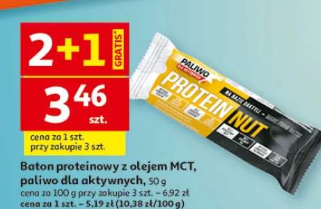 Baton proteinowy z olejem MCT, paliwo dla aktywnych