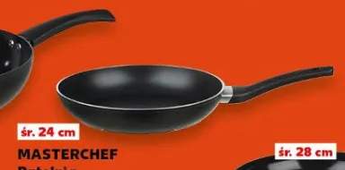 Patelnia z kutego stopu aluminium, do wszystkich płyt kuchennych, 24 cm