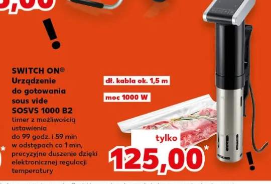 Urządzenie do gotowania sous vide SOSVS 1000 B2