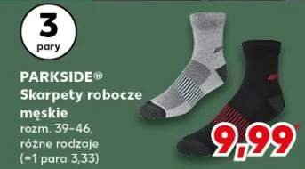 Skarpety robocze męskie, różne rodzaje