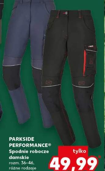 Spodnie robocze damskie, różne rodzaje