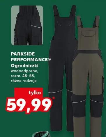 Ogrodniczki wodoodporne, różne rodzaje