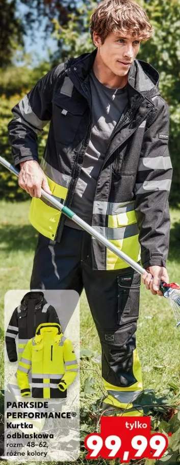 Kurtka odblaskowa, różne kolory