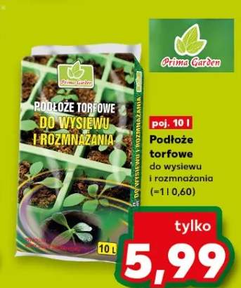 Podłoże torfowe do wysiewu i rozmnażania