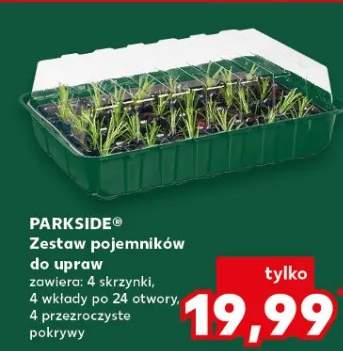 Zestaw pojemników do upraw