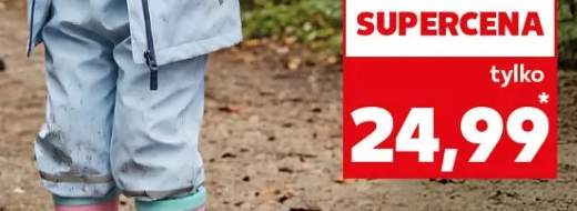 Spodnie wodoodporne, różne wzory i kolory