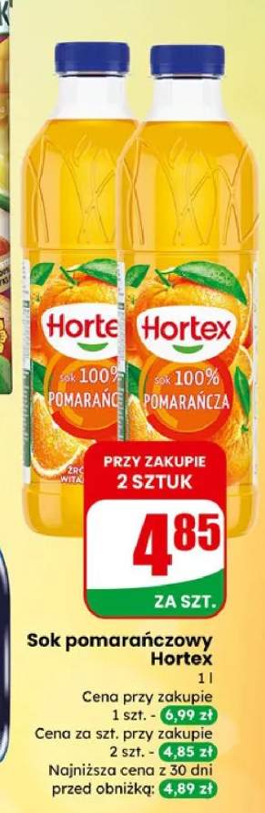 Sok pomarańczowy hortex