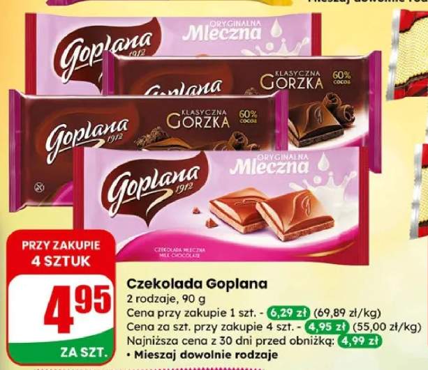 Czekolada Goplana