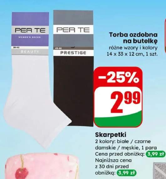 Skarpetki białe/czarne damskie/męskie