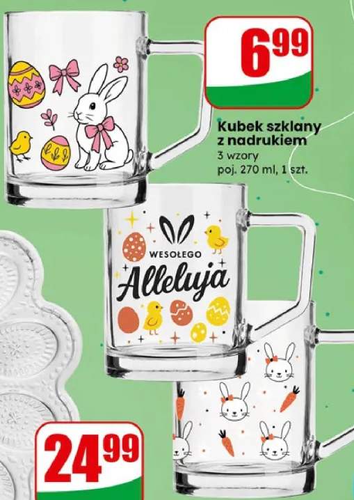 Kubek szklany z nadrukiem