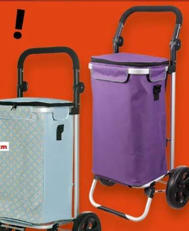 Wózek na zakupy z regulowaną rączką