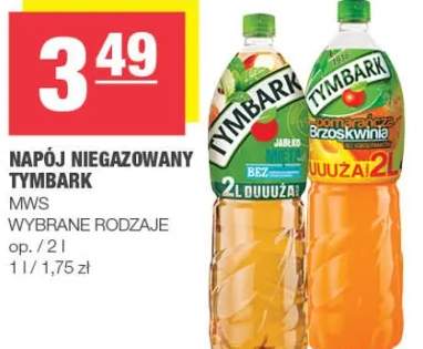 Napój niegazowany Tymbark wybrane rodzaje