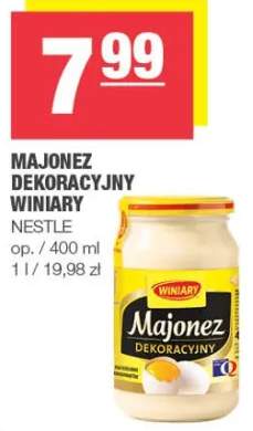 Majonez dekoracyjny