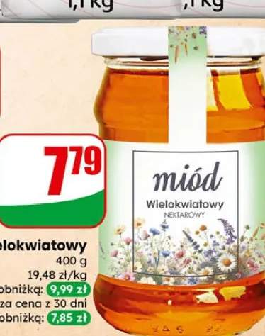 Miód wielokwiatowy nektarowy