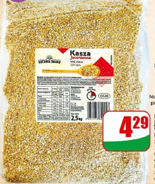 Kasza jęczmienna wiejska gruba