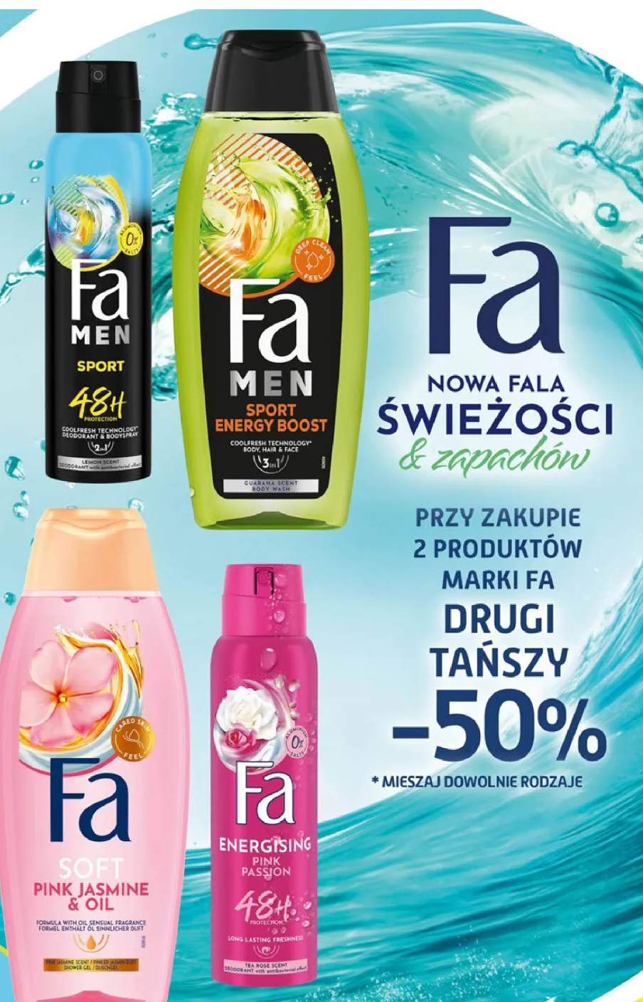 Żel pod prysznic Men Sport Energy Boost