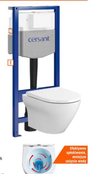 zestaw podtynkowy wc