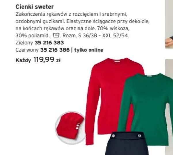 sweter damski