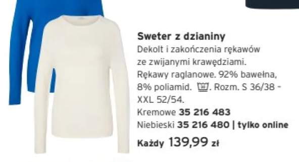 sweter damski