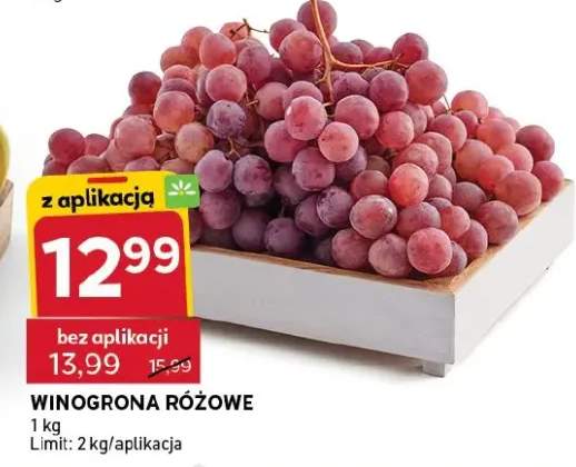 Winogrona różowe
