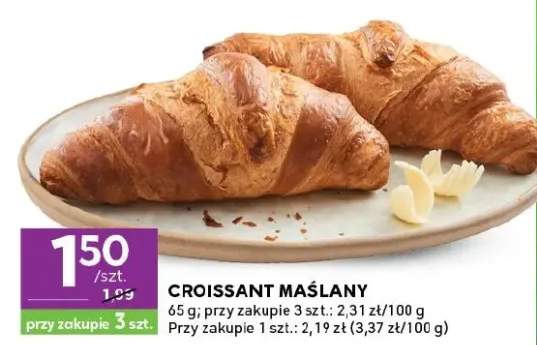 Croissant maślany