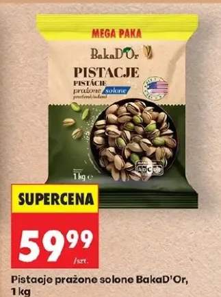 pistacje prażone