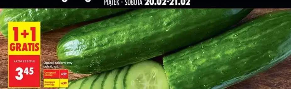 Ogórek szklarniowy polski