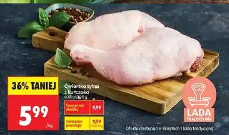 Ćwiartka kury z kurczaka koszerna