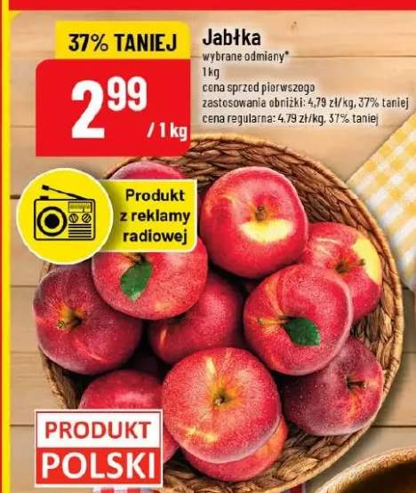 Jabłka wybrane odmiany