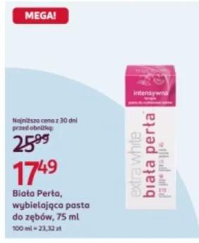 Pasta wybielająca do zębów Biała Perła