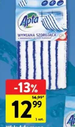 Wkład do mopa płaskiego z szorującą