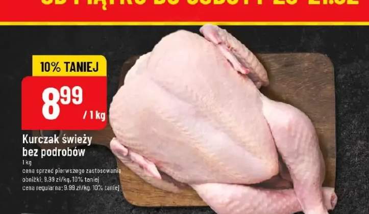Kurczak świeży bez podrobów