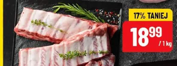 Żeberka wieprzowe extra paski