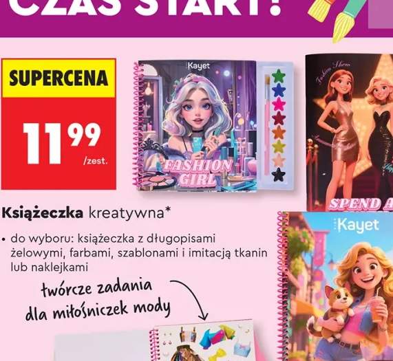 Zestaw kreatywny - 160 naklejek, kredki i kolorowanka z zadaniami