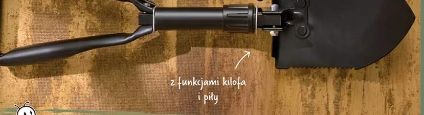 Saperka 6w1, z pokrowcem