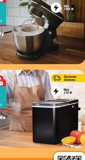 Powerbank z latarką poj.: 30 000 mAh, 4 tryby świecenia, porty wyjściowe: 4 USB-A, USB-C, w zestawie kable USB-C i USB lightning