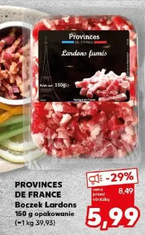 Boczek Lardons fumés