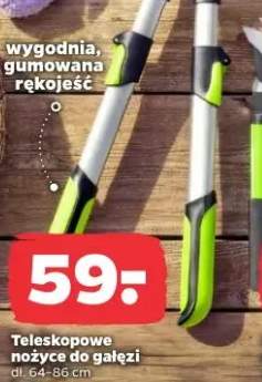 nożyce teleskopowe