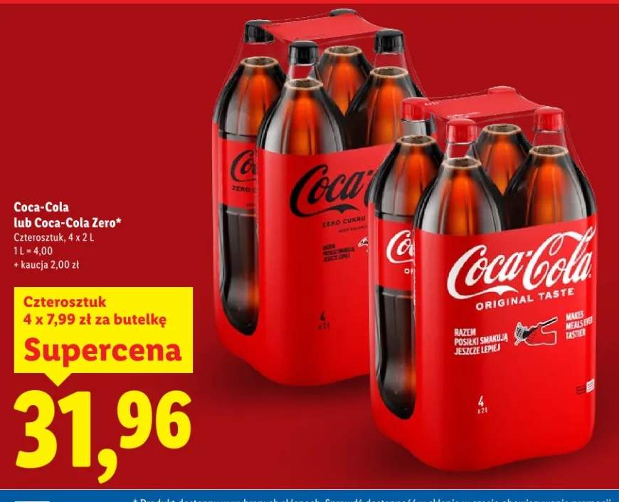 Napój gazowany Coca-Cola Zero