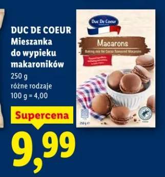 Mieszanka do wypieku makaroników różne rodzaje