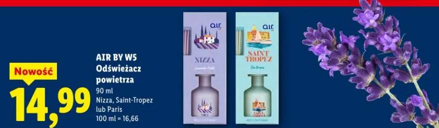 Odświeżacz powietrza Nizza, Saint-Tropez lub Paris