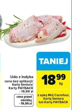 Udo z indyka cena bez aplikacji/Karty Seniora/Karty PAYBACK