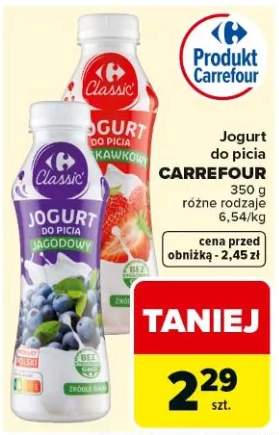 Jogurt do picia różne rodzaje